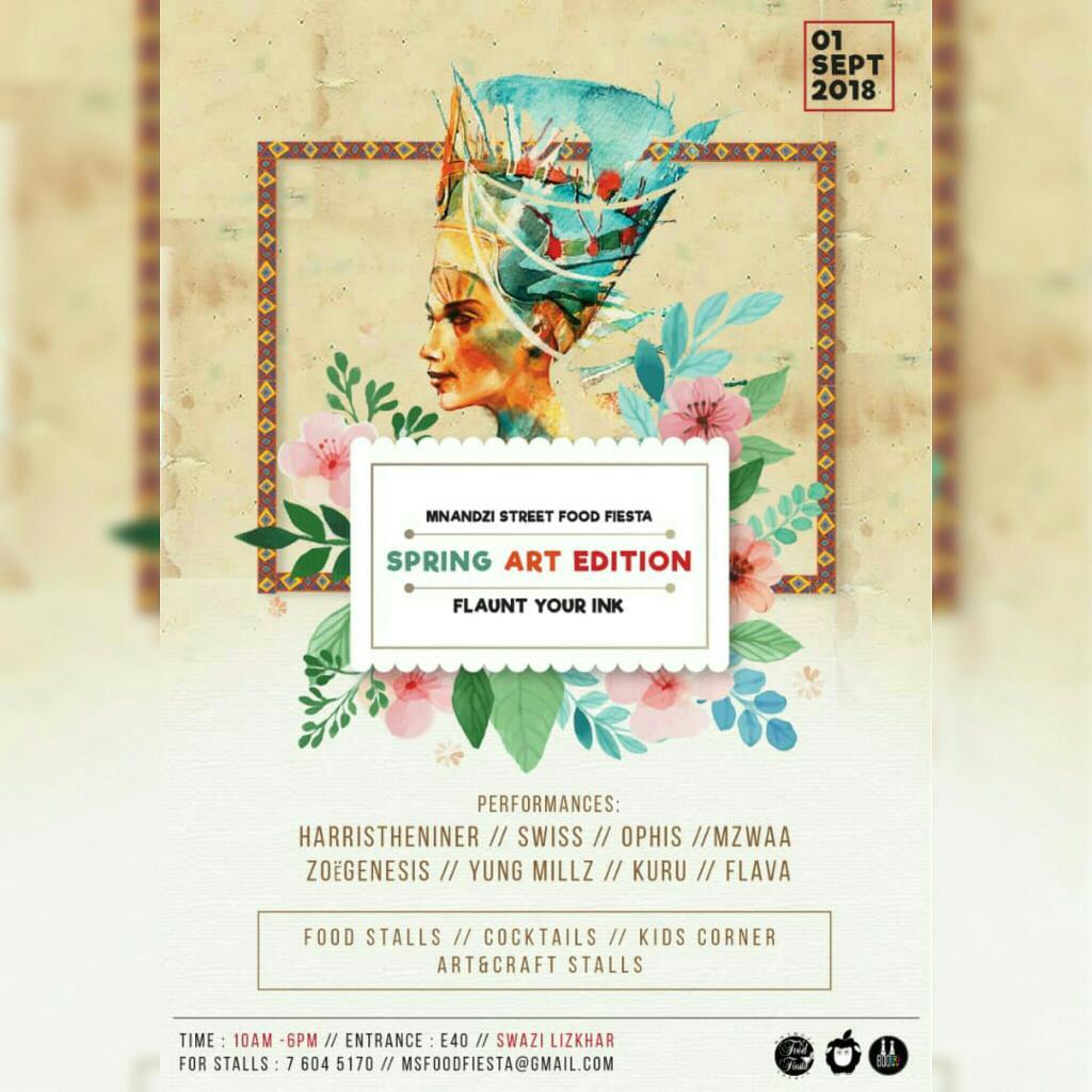 Mnandzi Street Food Fiesta Spring Art Edition Pic